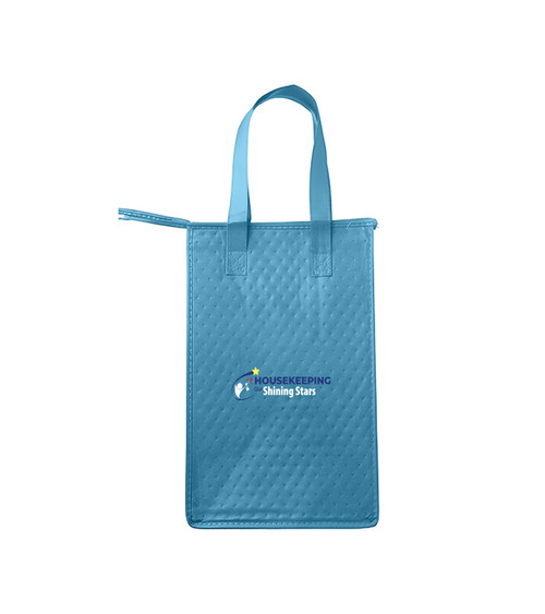 Housekeeping Shining Stars Zipper Insulated Lunch Tote Bag