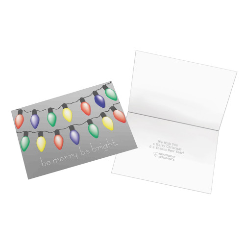 Classic Festive Lights Holiday Card