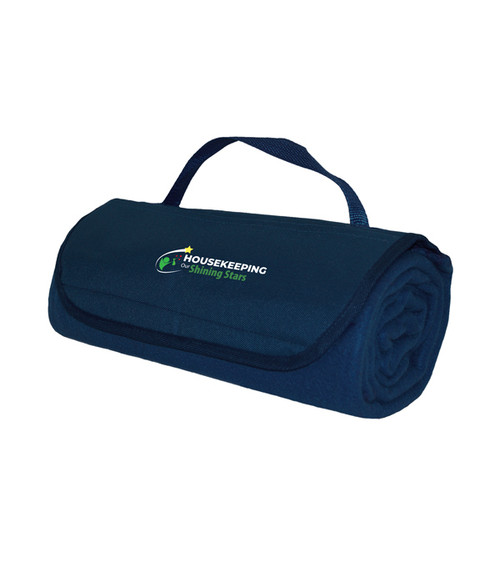 Housekeeping Shining Stars Roll up Fleece Blanket