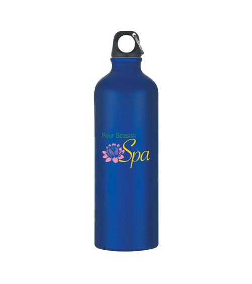 25 Oz. Aluminum Tundra Bike Bottle With Bamboo Lid