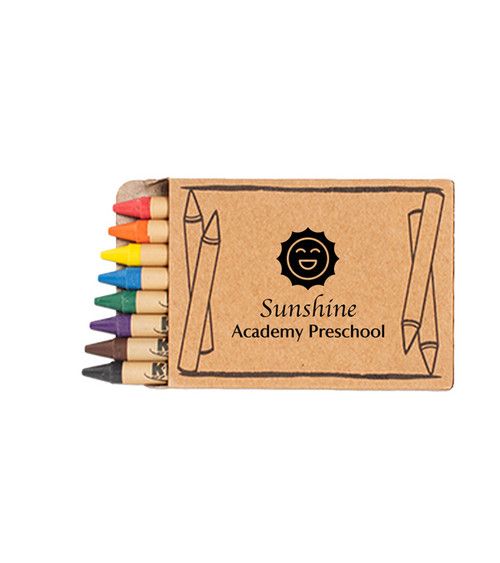 8 Pack Kids Crayons