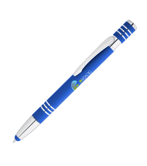 Absolute Soft Touch Stylus Pen - Full Color Imprint