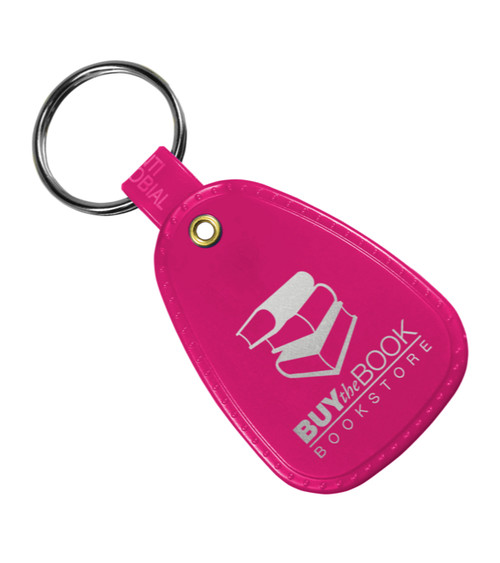 Antimicrobial Western Saddle Key Tag