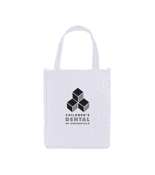 Atlas Non-Woven Grocery Tote - Screen Print