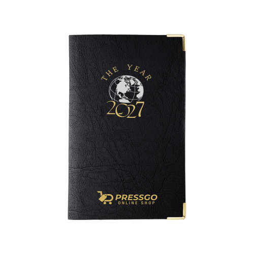 Aurora Gold & Silver Pocket Pal Calendar