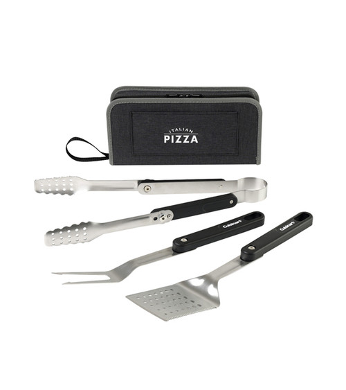 Cuisinart 4-Piece Folding Grill Tool Set