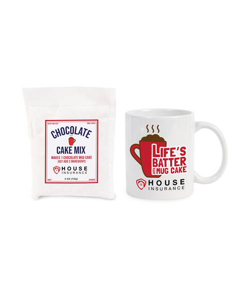 Fresh Beginnings® Full Color Mug and Cake Mix Gift Set