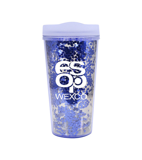 17 Oz. Glamour Glitter Tumbler