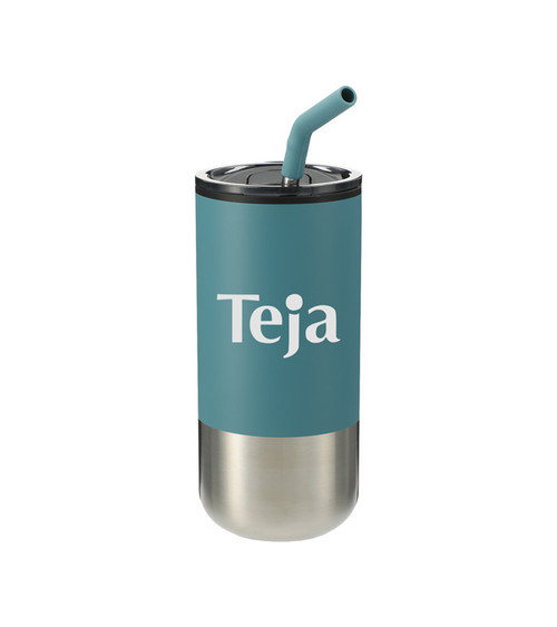 Velocity 16 oz. Tumbler with Stainless Steel Straw