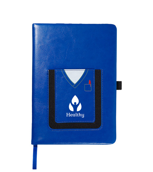 Leeman Medical Theme Journal Book With Cell Phone Pocket