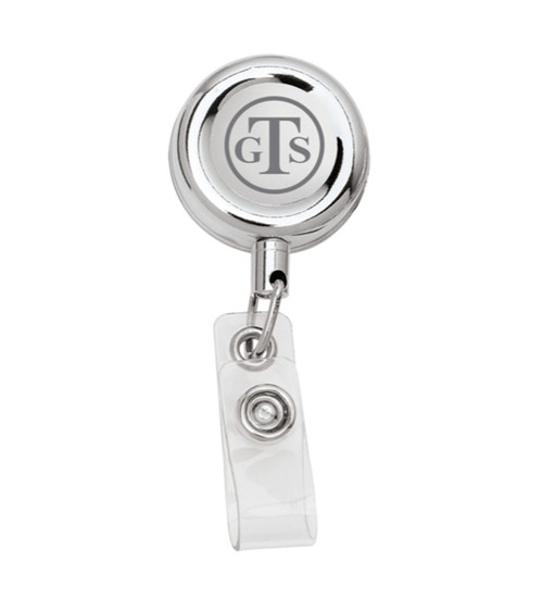 Retractable Metal Badge Holder