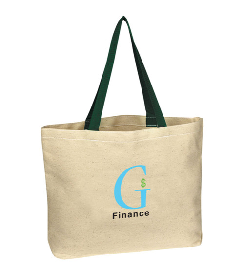 Natural Cotton Canvas Tote Bag