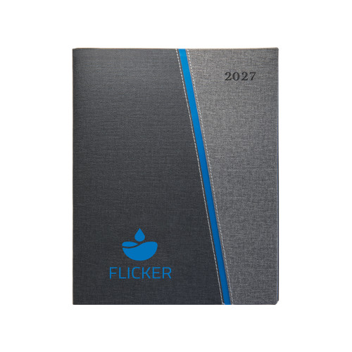 Orebro 40 Page Manager Date Log with Colored Edge Pages