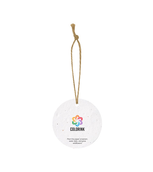 Bloomin® Circle Shaped Plantable Holiday Ornament