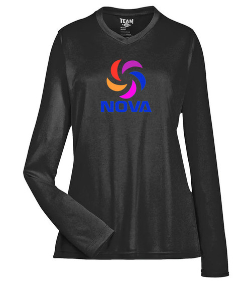 Team 365® Ladies Zone Performance Long-Sleeve T-Shirt