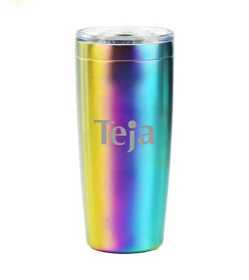 20 oz. Iridescent Insulated Tumbler - Laser Imprint