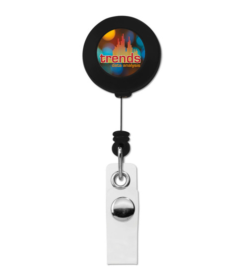Promotional Badge Holder with Slide Clip