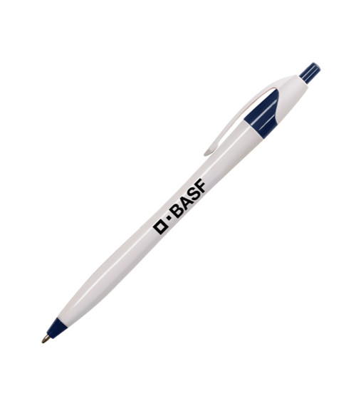 Slimster White Promotional Pen