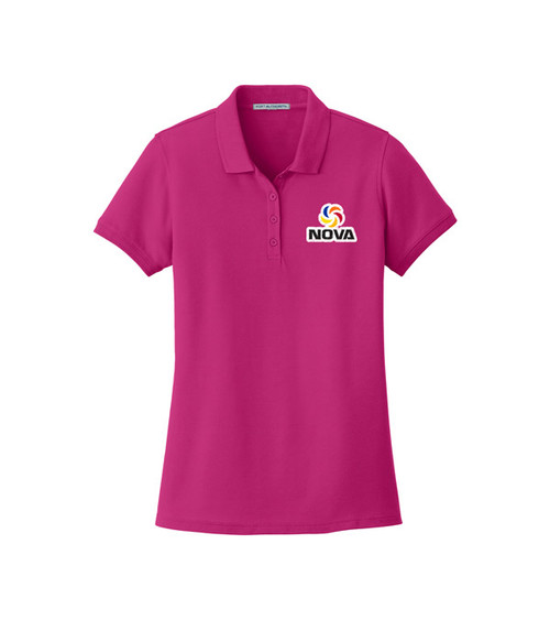Port Authority Ladies Core Classic Pique - Embroidered