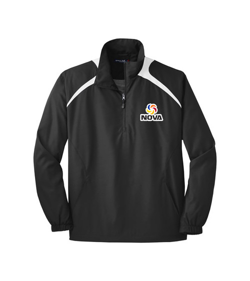 Sport-Tek 1/2 Zip Wind Shirt - Embroidered