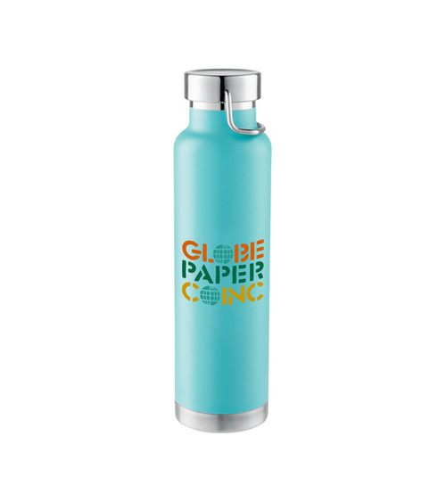 Thor Copper Vacuum Insulated Bottle 22 oz. - Full Color Imprint