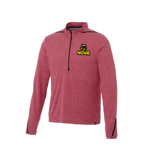 Men's DEGE Eco Knit Half Zip - Embroidered