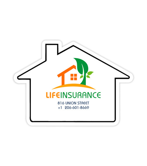 Large House Magnet