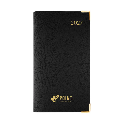 Windsor Slim Jim Calendar with Gold Corners