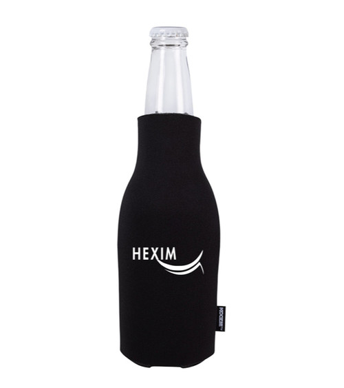 Zip-Up Bottle Koozie Kooler with Opener