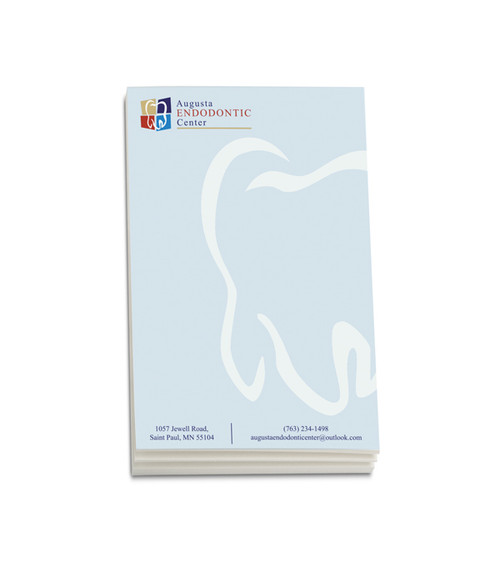 Custom Art Sticky Note Pads - 4" x 6" (25 Sheets)