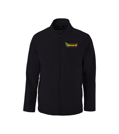 Core365® Men's Cruise Two-Layer Fleece Bonded Soft Shell Jacket - Embroidered