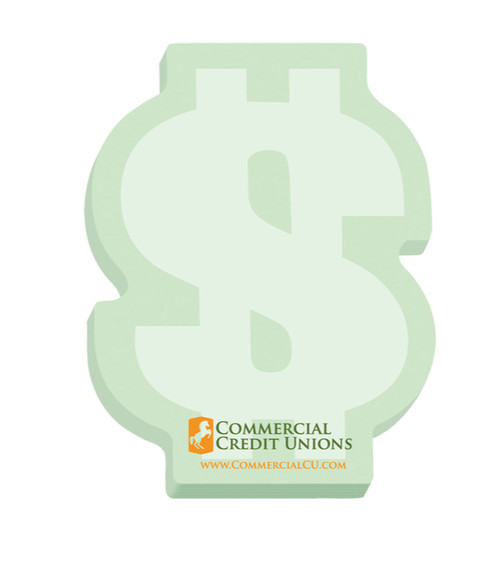 Sticky Note Pads - Dollar Sign 4" x 3" (25 sheets)