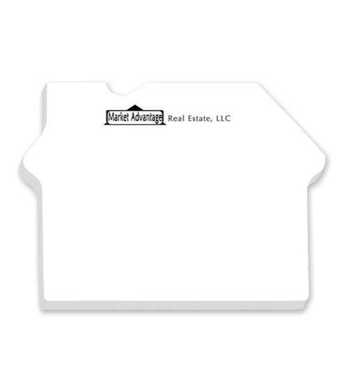 Sticky Note Pads - House 4" x 3" (25 sheets)