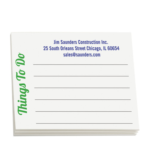 Sticky Note Pads - Things to Do 4" x 3" (25 sheets)