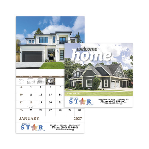 Welcome Home Wall Calendar