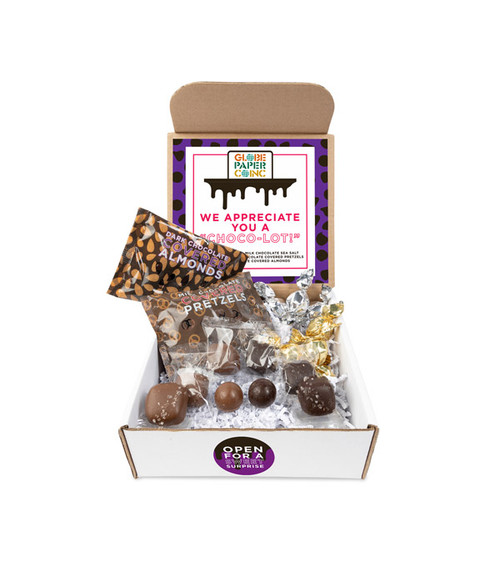 We Appreciate You a Choco-Lot Chocolate Mailer