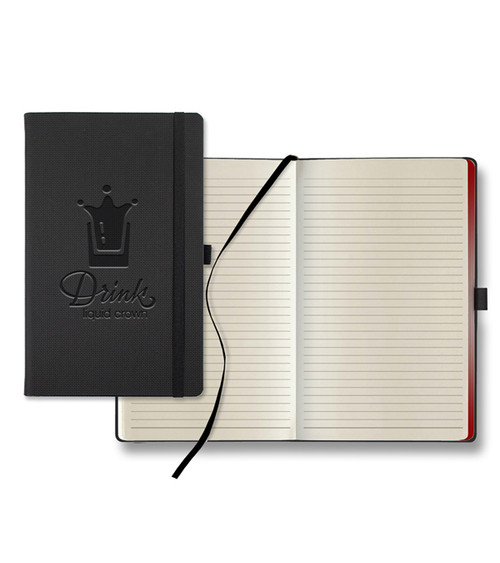 All Metal Medio Ivory Page Lined Journal