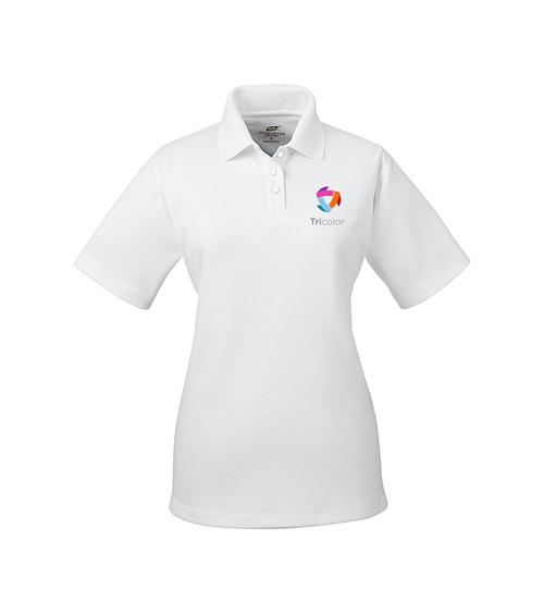 UltraClub Ladies' Cool & Dry Stain-Release Performance Polo - Screen Print