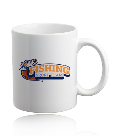 11 oz. Full Color Glossy Custom Photo Mugs