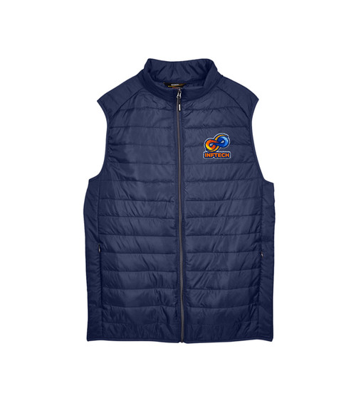 CORE365 Men's Prevail Packable Puffer Vest - Embroidery