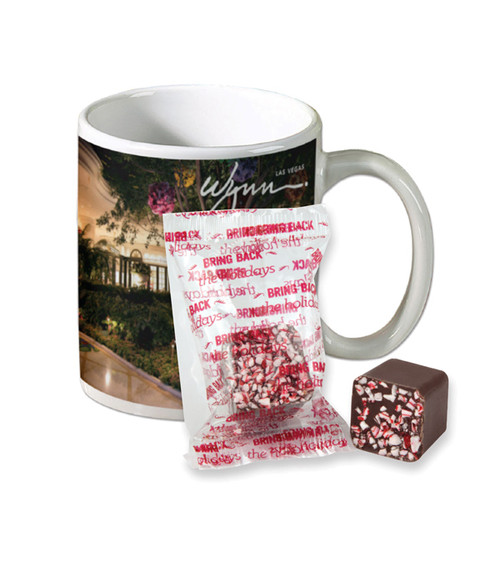 Full Color Mug with Hot Cocoa Cube