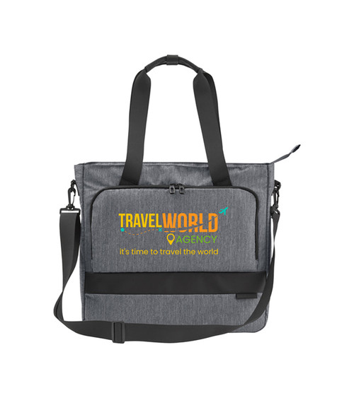Leeman Versa Compu Tote Bag-Full Color Imprint