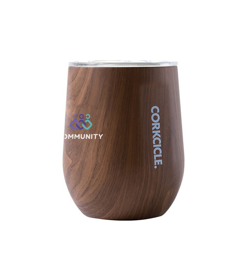 CORKCICLE® Stemless Wine Cup 12 oz - Screen Print