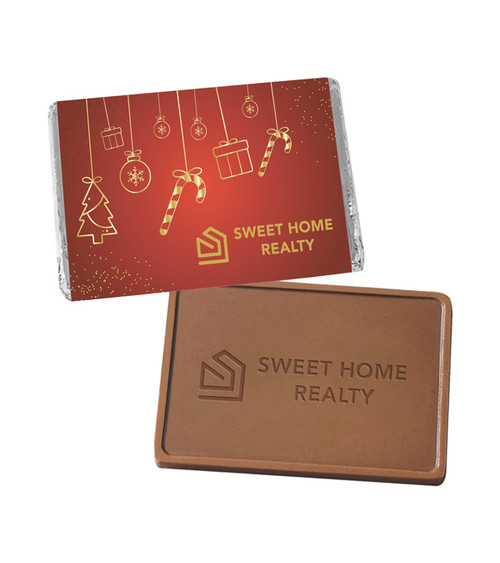 1 oz Custom Wrapper Bars - Milk Chocolate