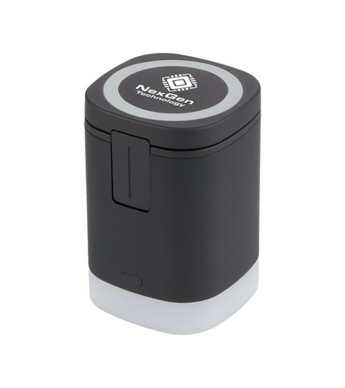 Glow 3-in-1 15W MagClick 15W Wireless Charging Stand-1 Color Imprint