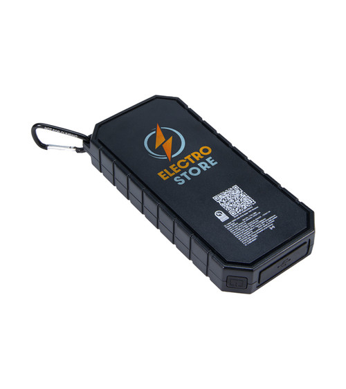 UL Listed 10000 IPX5 Solar 15W Wireless Power Bank-Full Color Imprint