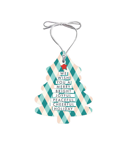 Acrylic Holiday Ornaments - Tree