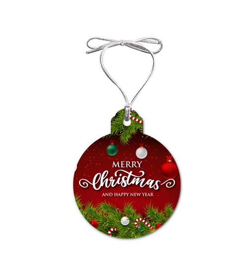 Acrylic Holiday Ornaments - Christmas Ball