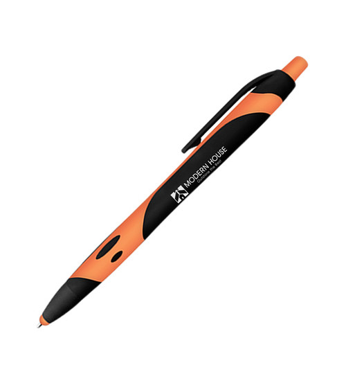 iWriter&reg; Gel-Sport Stylus - Soft Touch Rubberized Hybrid Ink Gel Pen & Stylus