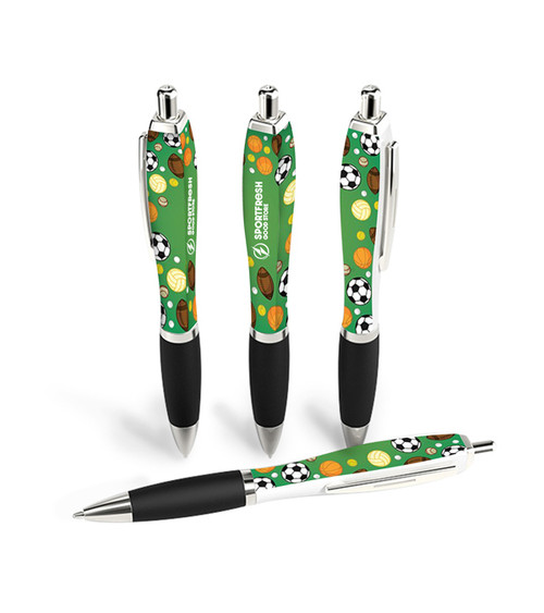 Sports Theme Pen - Full Color Imprint